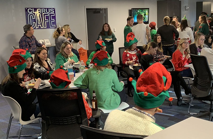 Clarus Holiday Ugly Sweater Contest 2018